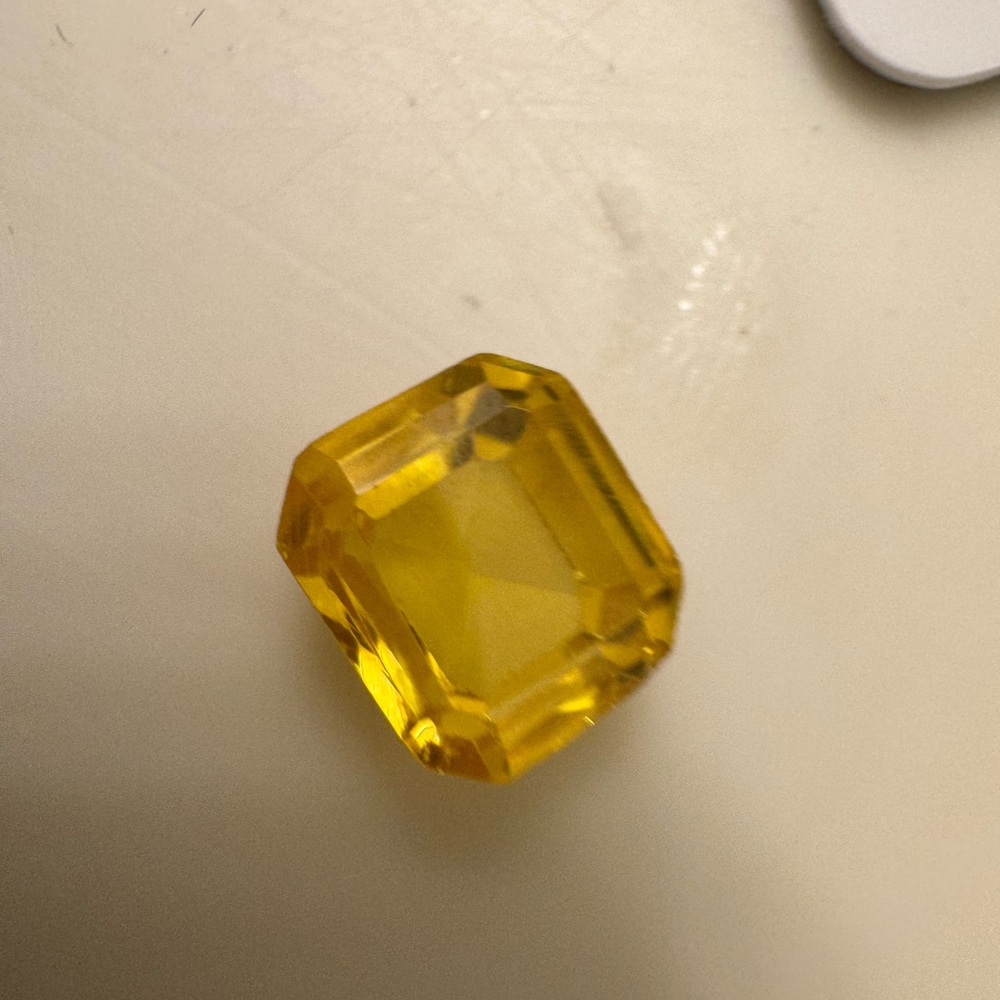 Rare 6.90CTW genuine custom cut tourmaline loose gemstone in gem jar - Picture 10 of 15